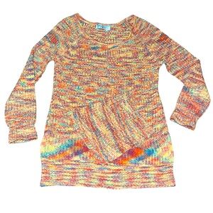Funky People - VTG multicolored knit sweater
